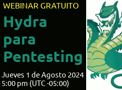 Webinar Gratuito: Hydra para Pentesting